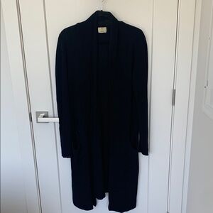 Wilfred Black Cardigan Sweater Casual Style